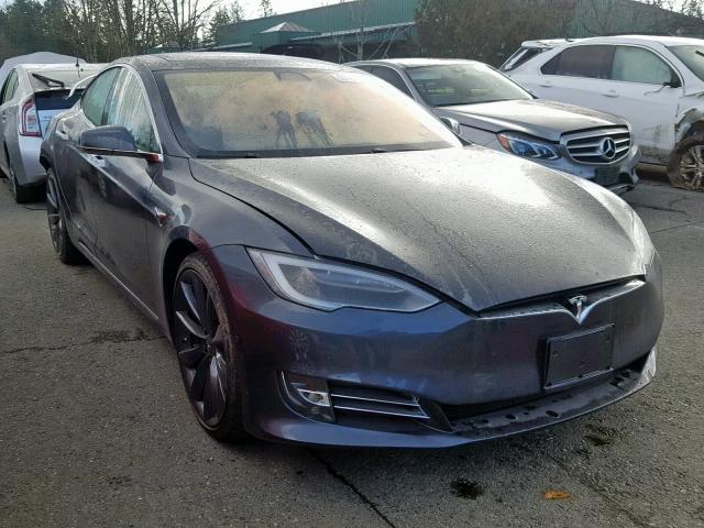 5YJSA1E27HF189068 - 2017 TESLA MODEL S Գրաֆիտ լուսանկար 1