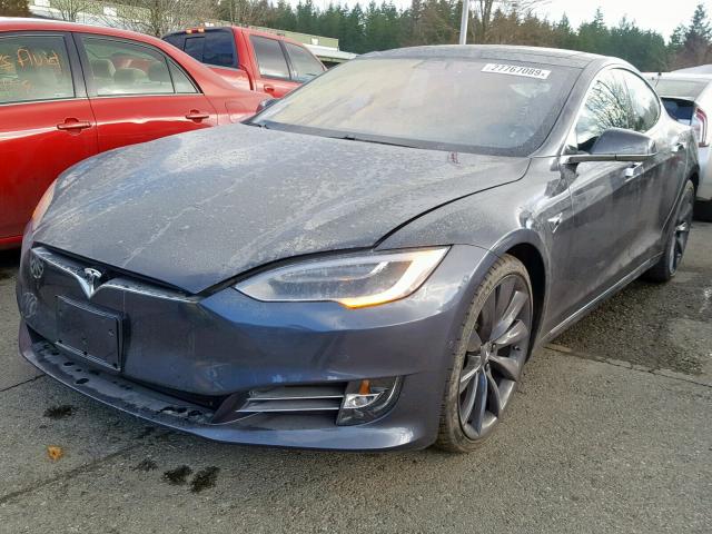 5YJSA1E27HF189068 - 2017 TESLA MODEL S Գրաֆիտ լուսանկար 2