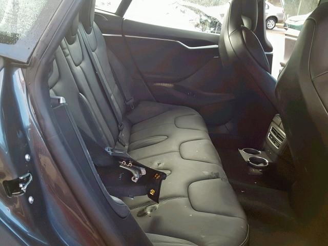 5YJSA1E27HF189068 - 2017 TESLA MODEL S Գրաֆիտ լուսանկար 6