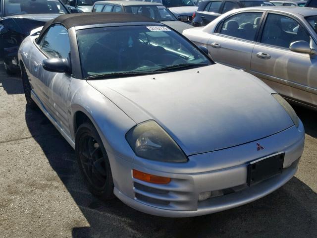 4A3AE85H21E185608 - 2001 MITSUBISHI ECLIPSE SP SILVER photo 1