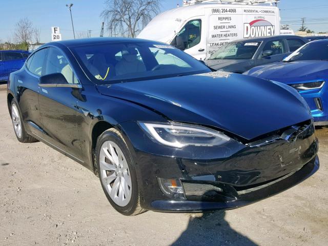 5YJSA1E19HF210493 - 2017 TESLA MODEL S BLACK photo 1