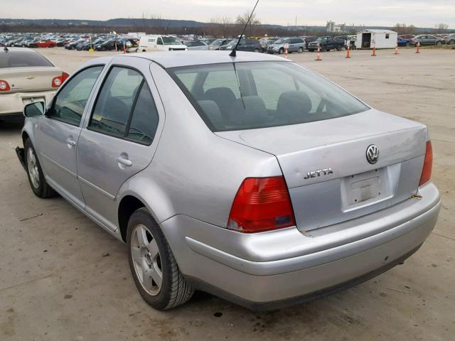 3VWSB69M82M193233 - 2002 VOLKSWAGEN JETTA GLS GRAY photo 3