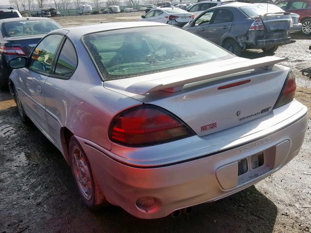 1G2NV12E64C164772 - 2004 PONTIAC GRAND AM G SILVER photo 3