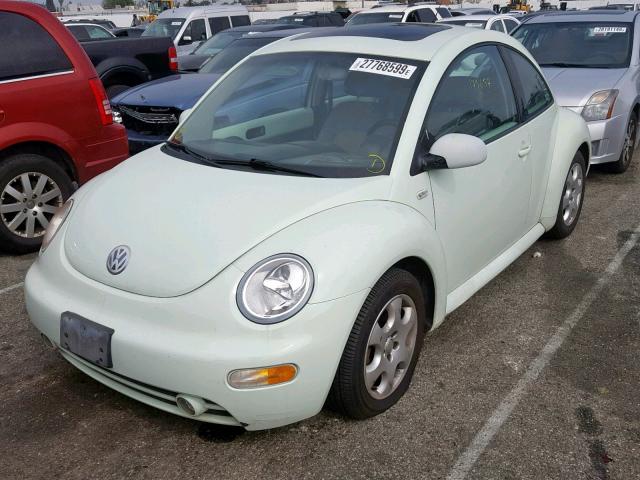 3VWCK21C92M450710 - 2002 VOLKSWAGEN NEW BEETLE Ağ foto 2