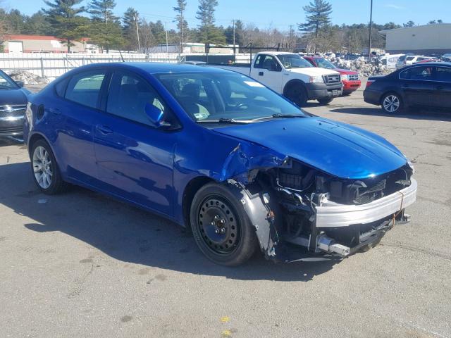 1C3CDFBA2DD136630 - 2013 DODGE DART SXT BLUE photo 1