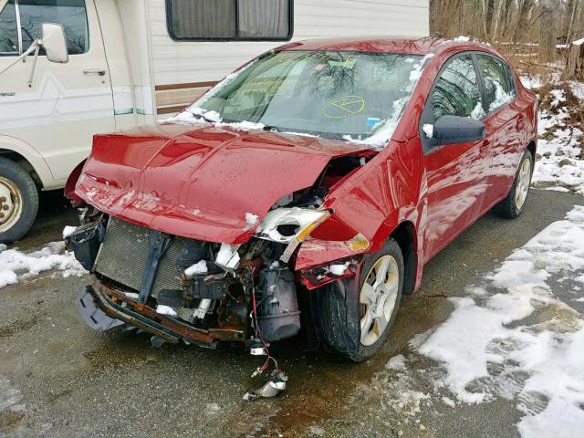 3N1AB61E88L670294 - 2008 NISSAN SENTRA 2.0 RED photo 2