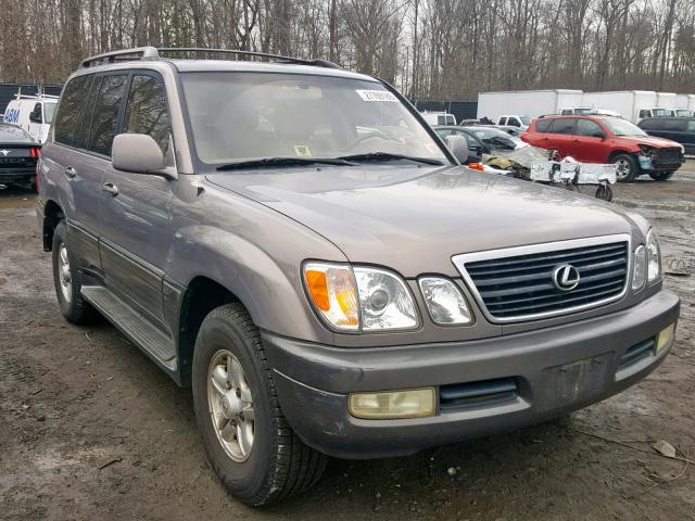 JT6HT00W0W0004273 - 1998 LEXUS LX 470 GRAY photo 1