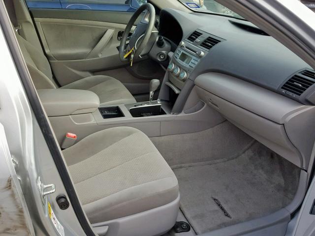 4T1BE46K27U165122 - 2007 TOYOTA CAMRY SILVER photo 5