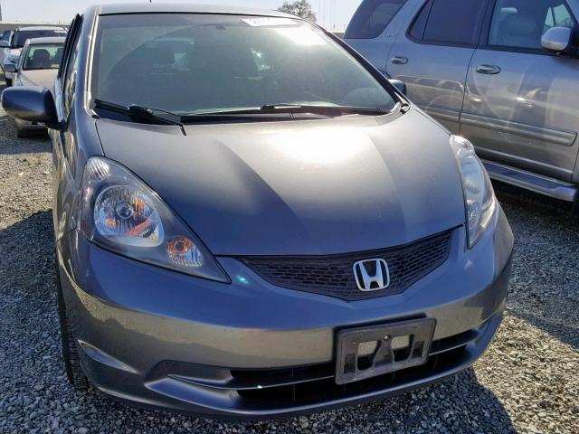 JHMGE8H38DC053593 - 2013 HONDA FIT GRAY photo 1