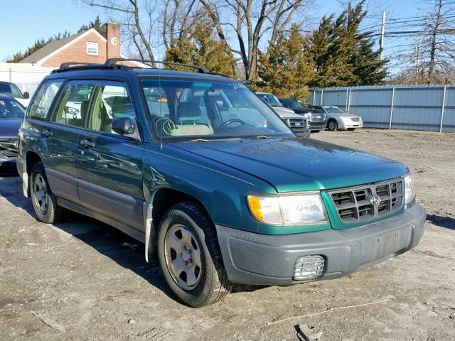 JF1SF635XXH712776 - 1999 SUBARU FORESTER L GREEN photo 1