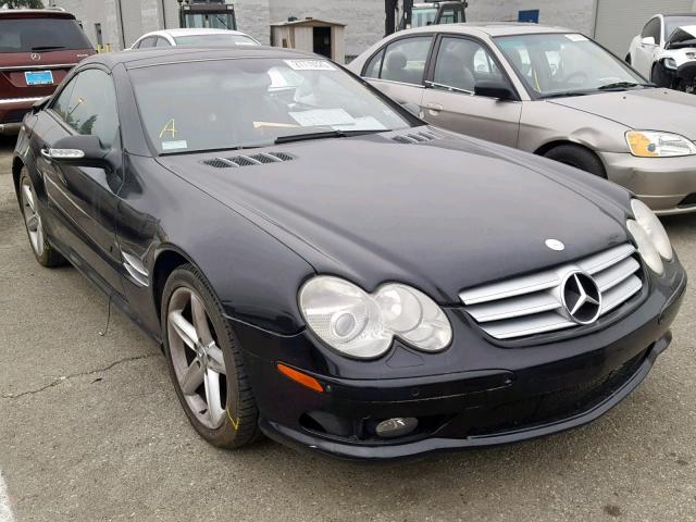 WDBSK75F93F035032 - 2003 MERCEDES-BENZ SL 500R BLACK photo 1