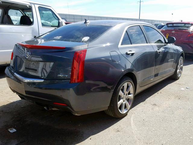 1G6AG5RX8D0136740 - 2013 CADILLAC ATS GRAY photo 4