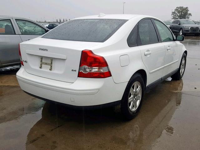 YV1MS390962208773 - 2006 VOLVO S40 2.4I WHITE photo 4