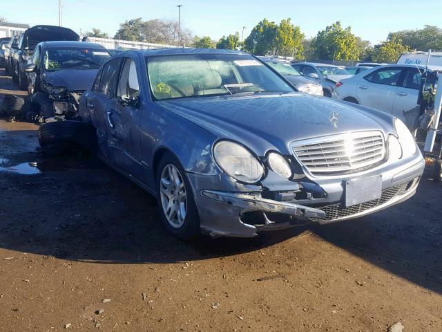 WDBUF65J14A418182 - 2004 MERCEDES-BENZ E 320 BLUE photo 1