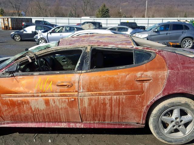 2G2WP522941210290 - 2004 PONTIAC GRAND PRIX ORANGE photo 10