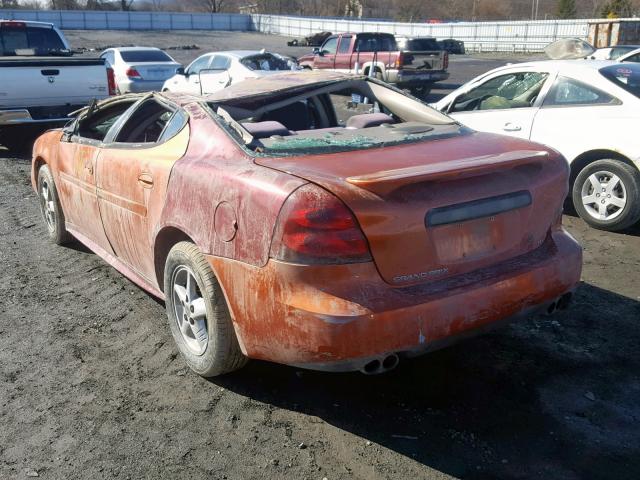 2G2WP522941210290 - 2004 PONTIAC GRAND PRIX ORANGE photo 3