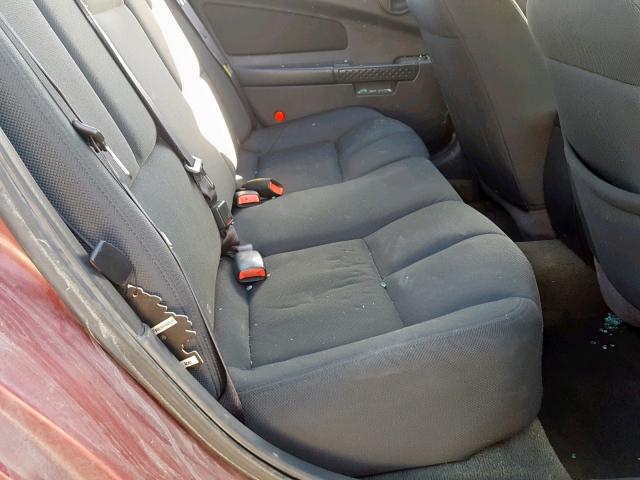 2G2WP522941210290 - 2004 PONTIAC GRAND PRIX ORANGE photo 6