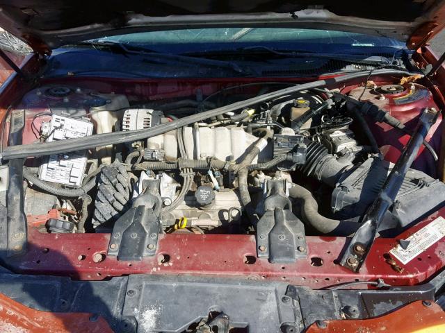 2G2WP522941210290 - 2004 PONTIAC GRAND PRIX ORANGE photo 7