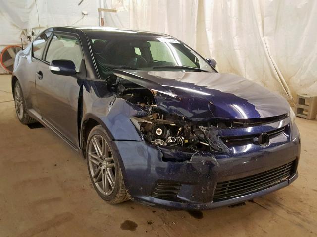 JTKJF5C70B3013317 - 2011 TOYOTA SCION TC ლურჯი ფოტო 1