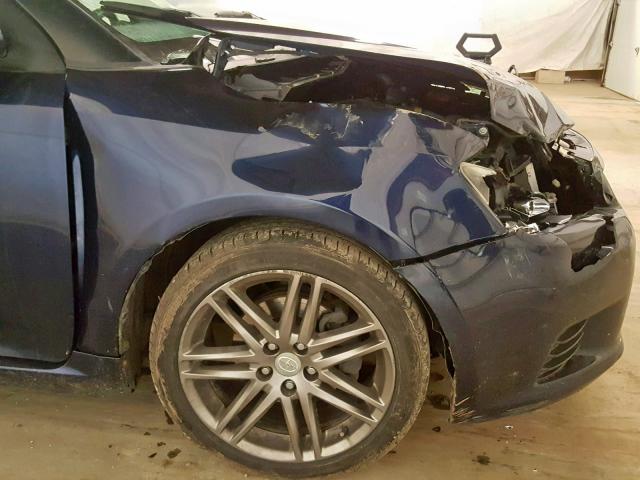 JTKJF5C70B3013317 - 2011 TOYOTA SCION TC ლურჯი ფოტო 9