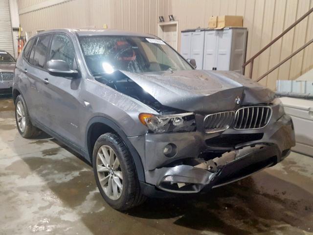 5UXWX9C55D0A17949 - 2013 BMW X3 XDRIVE2 GRAY photo 1