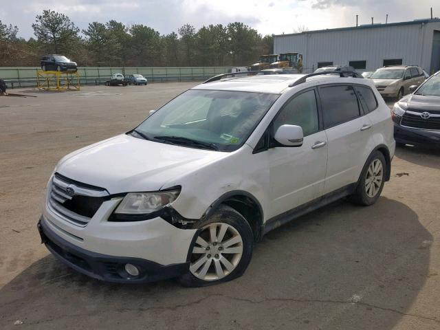 4S4WX90D084405627 - 2008 SUBARU TRIBECA LI WHITE photo 2