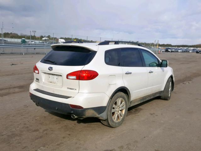 4S4WX90D084405627 - 2008 SUBARU TRIBECA LI WHITE photo 4