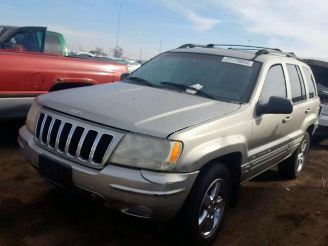 1J4GX58J33C530979 - 2003 JEEP GRAND CHER GRAY photo 2