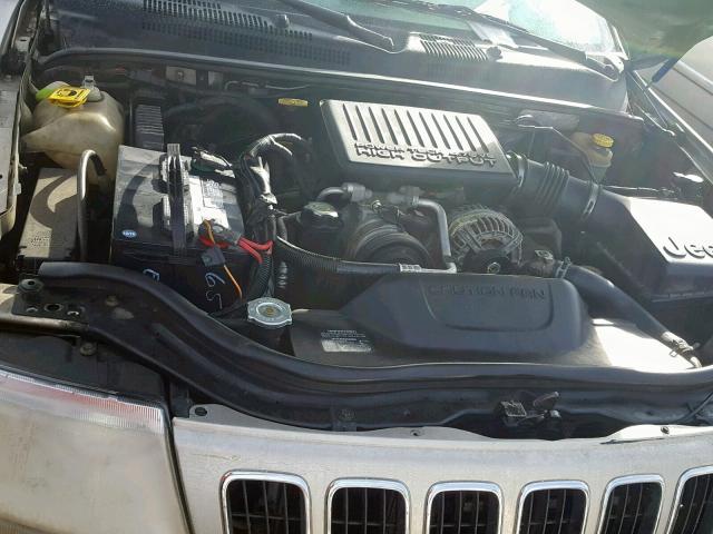 1J4GX58J33C530979 - 2003 JEEP GRAND CHER GRAY photo 7