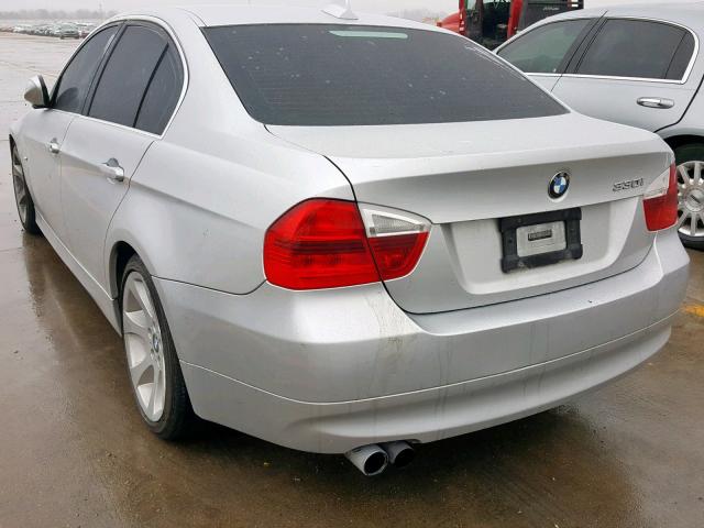 WBAVB33556PS10342 - 2006 BMW 330 I SILVER photo 3