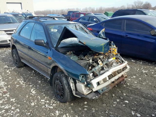 JF1GF2351SG811077 - 1995 SUBARU IMPREZA L GREEN photo 9