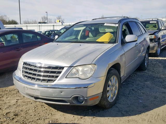 2A8GM68X67R306345 - 2007 CHRYSLER PACIFICA T SILVER photo 2