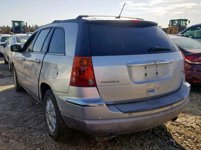 2A8GM68X67R306345 - 2007 CHRYSLER PACIFICA T SILVER photo 3