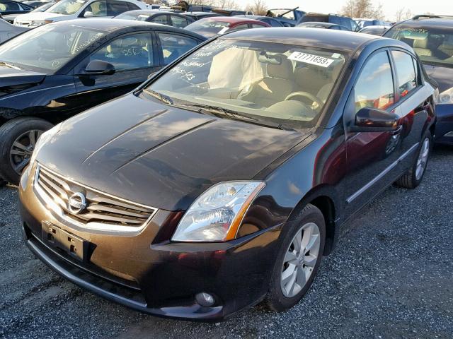 3N1AB6APXAL668022 - 2010 NISSAN SENTRA 2.0 BLACK photo 2