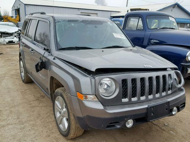 1C4NJRFBXCD589197 - 2012 JEEP PATRIOT LA GRAY photo 1