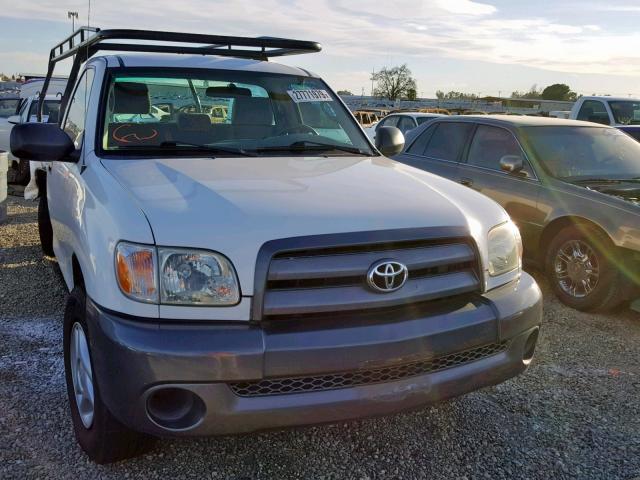 5TBJU32146S464908 - 2006 TOYOTA TUNDRA WHITE photo 1