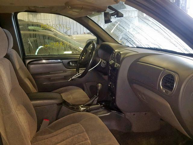 1GKDT13S342352239 - 2004 GMC ENVOY GREEN photo 5