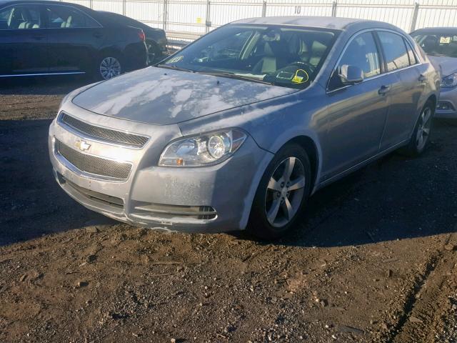 1G1ZJ57B394157464 - 2009 CHEVROLET MALIBU 2LT GRAY photo 2