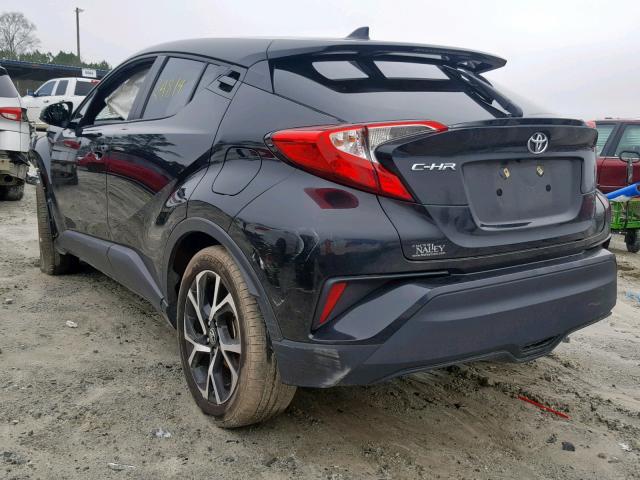 NMTKHMBX6JR032029 - 2018 TOYOTA C-HR XLE BLACK photo 3