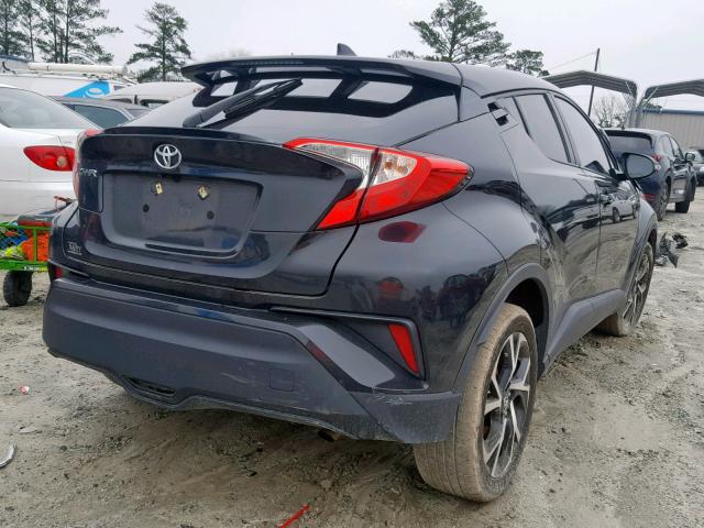 NMTKHMBX6JR032029 - 2018 TOYOTA C-HR XLE BLACK photo 4