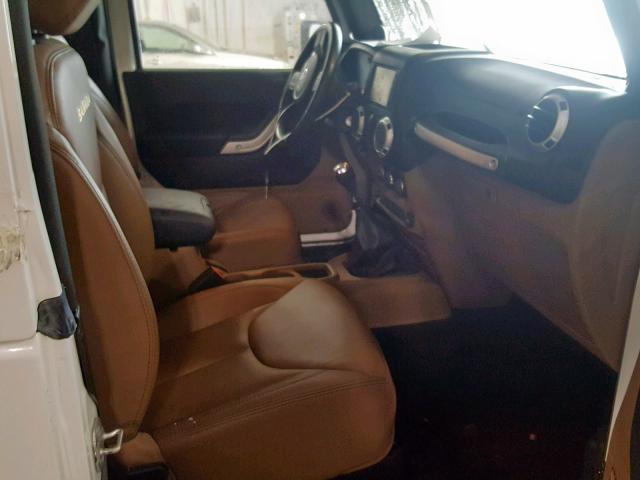 1C4GJWBG9EL206738 - 2014 JEEP WRANGLER S თეთრი ფოტო 5