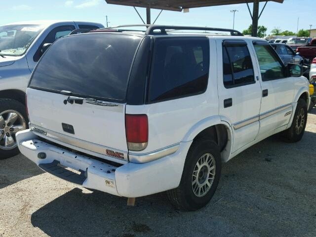 1GKDT13W0Y2132906 - 2000 GMC JIMMY / EN WHITE photo 4