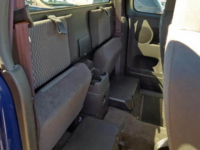 1GCESCFE6C8147286 - 2012 CHEVROLET COLORADO L BLUE photo 6