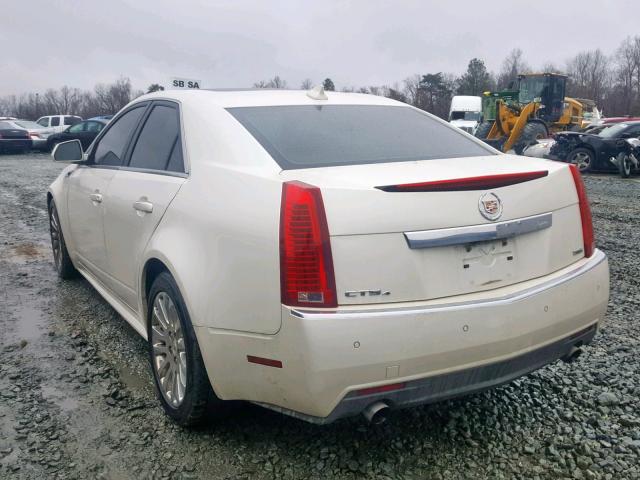 1G6DS5ED8B0109185 - 2011 CADILLAC CTS PREMIU CREAM photo 3