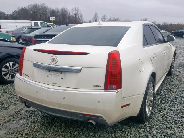 1G6DS5ED8B0109185 - 2011 CADILLAC CTS PREMIU CREAM photo 4