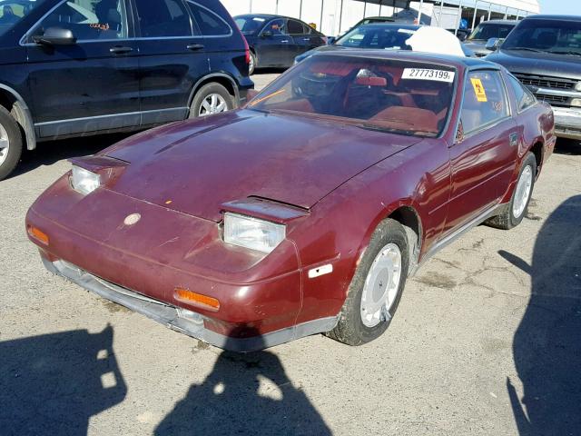 JN1HZ14S5JX276633 - 1988 NISSAN 300ZX MAROON photo 2