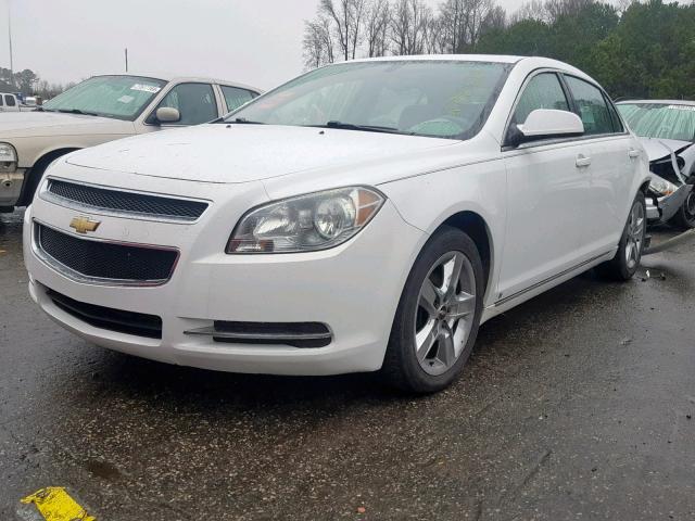 1G1ZH57B29F249343 - 2009 CHEVROLET MALIBU 1LT თეთრი ფოტო 2