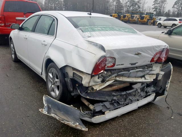 1G1ZH57B29F249343 - 2009 CHEVROLET MALIBU 1LT თეთრი ფოტო 3