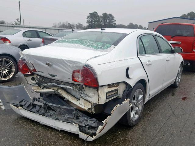 1G1ZH57B29F249343 - 2009 CHEVROLET MALIBU 1LT თეთრი ფოტო 4