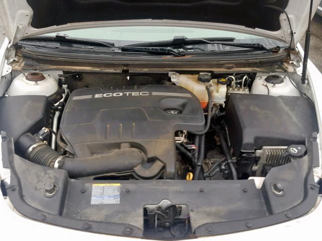 1G1ZH57B29F249343 - 2009 CHEVROLET MALIBU 1LT თეთრი ფოტო 7